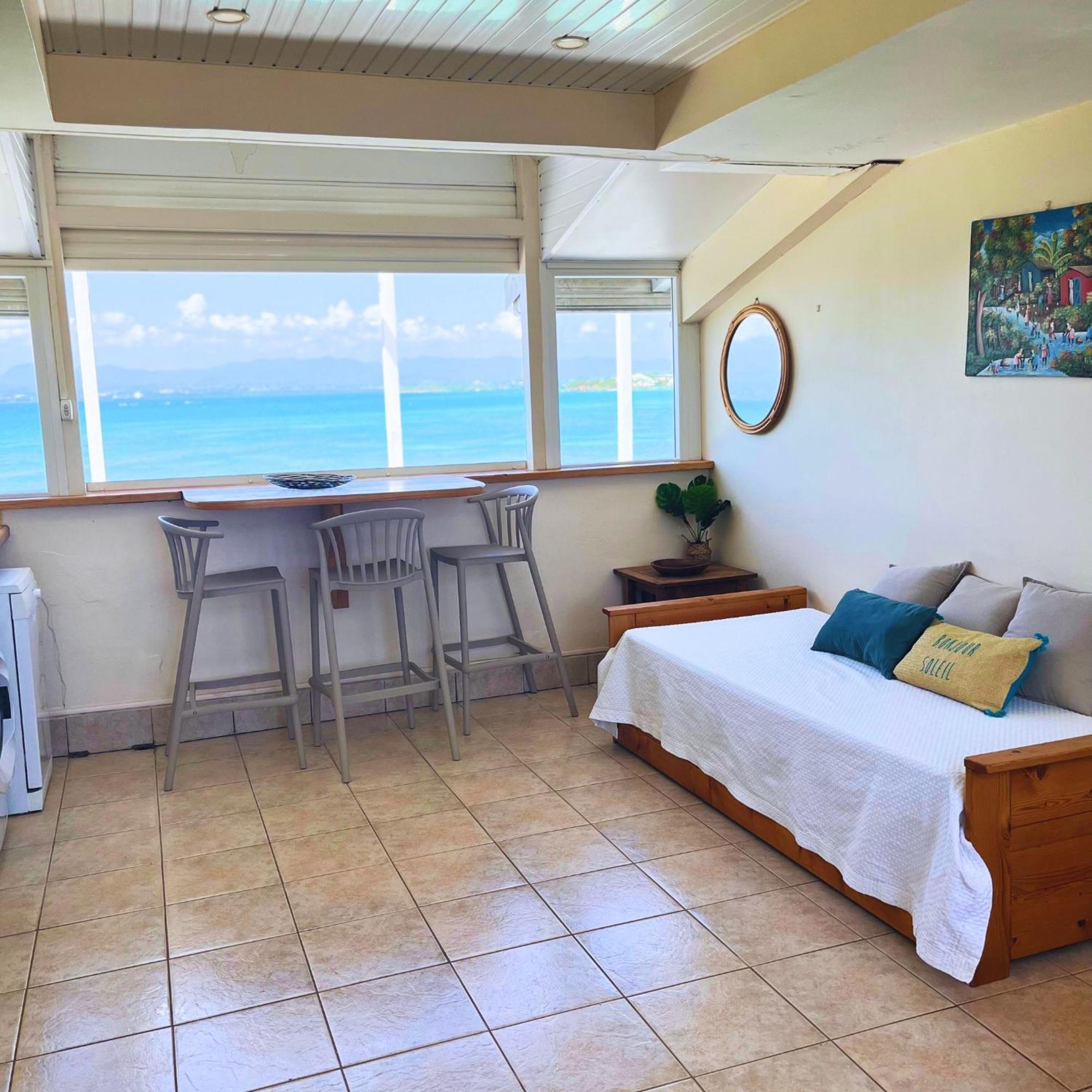 Appartement Les Yuccas, Vue Sur La Mer Et Les Montagnes Le Gosier  Εξωτερικό φωτογραφία
